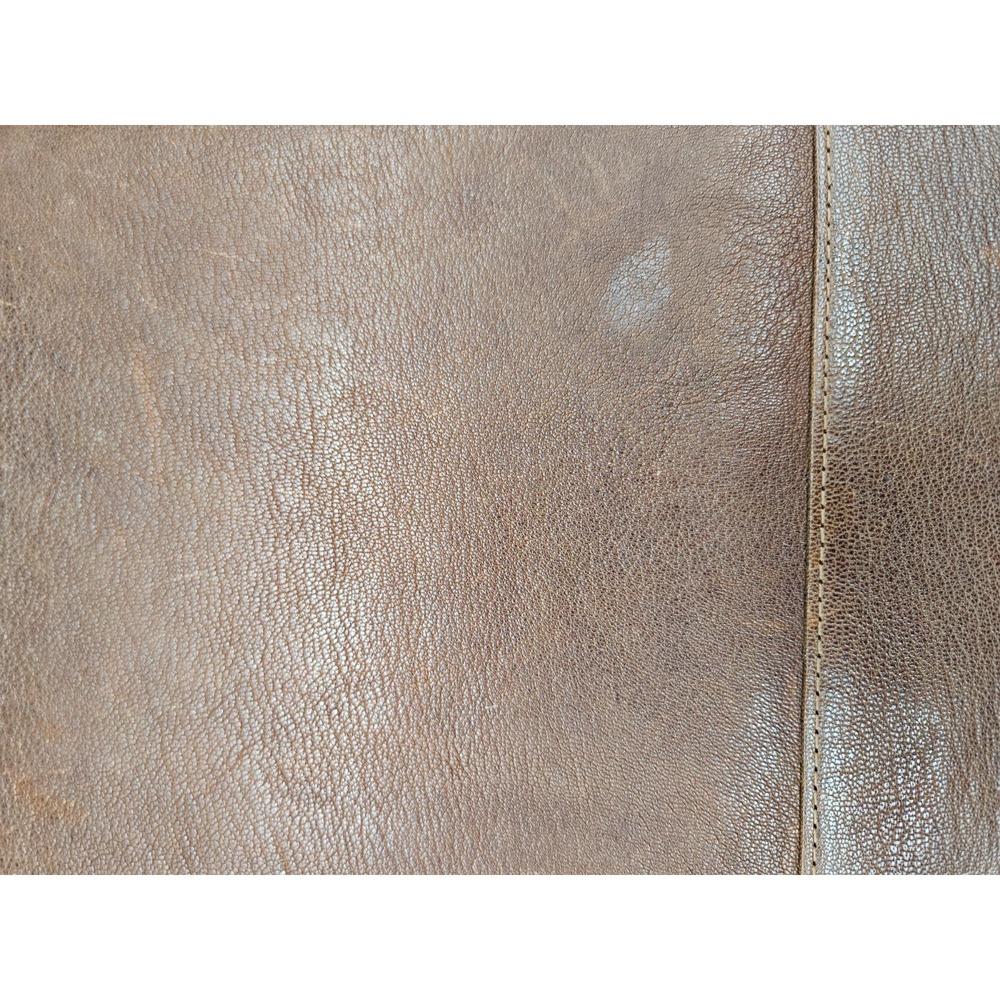 Johnston & Murphy J&M 1850 Brown Leather Portfolio Padfolio Organizer Striped - Picture 16 of 16